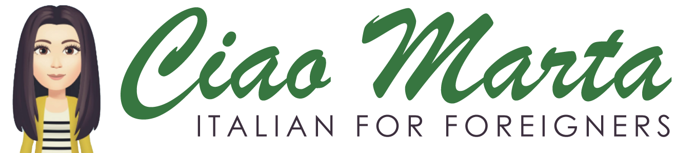 Ciao Marta, Italian for foreigners